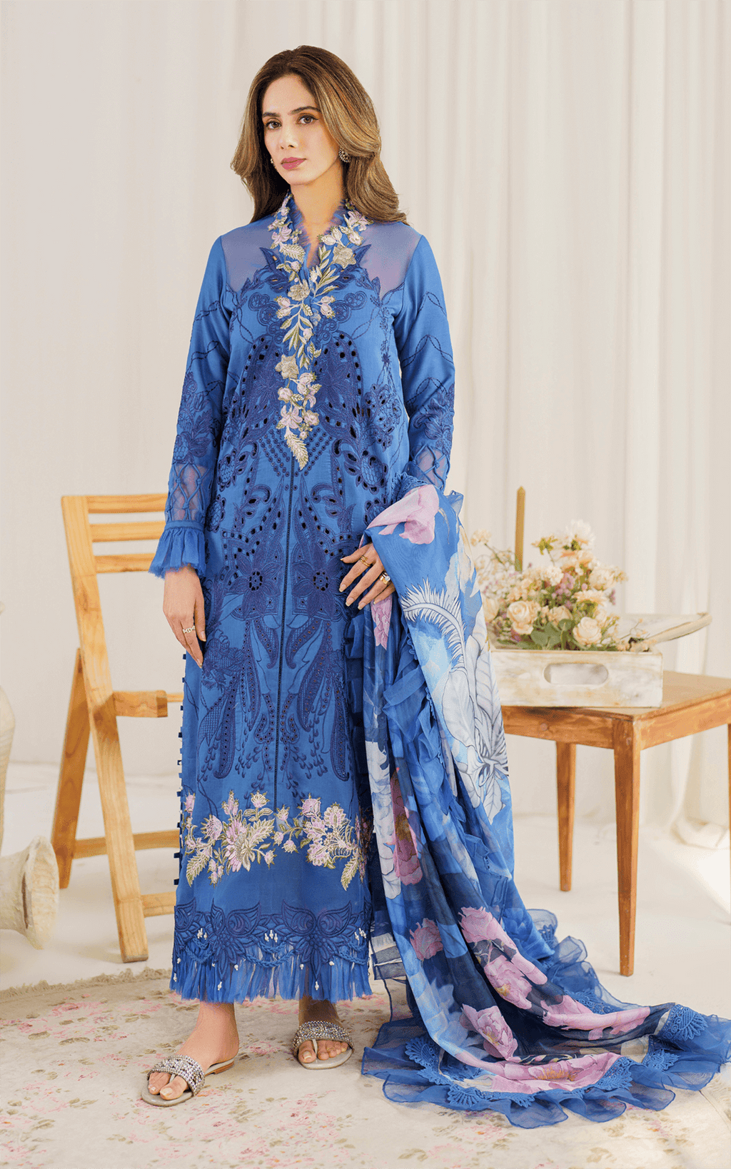 Asifa and Nabeel | Pretty in Pink Limited Edition | Peri Winkle (PP-4) - Riwayat-e-Khas