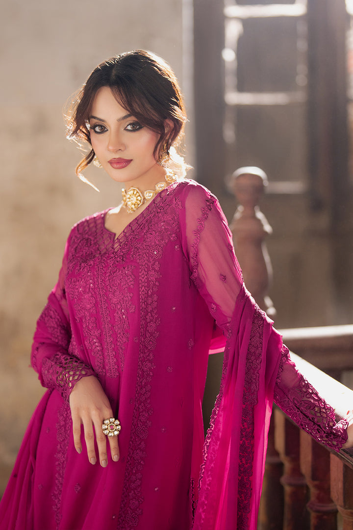 Azure | Ensembles Embroidered Formals | Plum Reverie - Riwayat-e-Khas