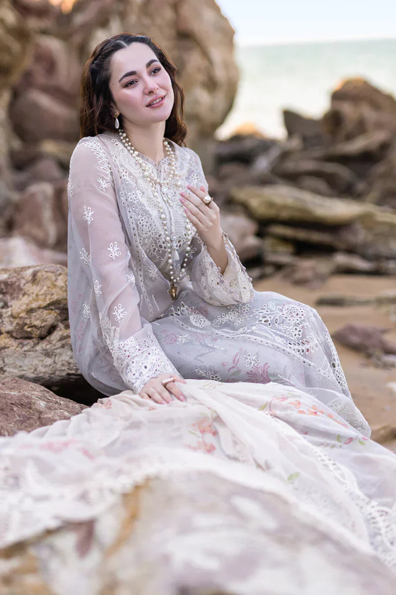 Qalamkar | Sahil Kinare Luxury Lawn | FP-11 EMIRA - House Of Anaya