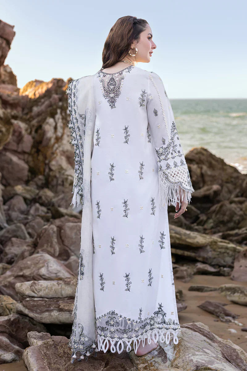 Qalamkar | Sahil Kinare Luxury Lawn | FP-02 FIZA - House Of Anaya