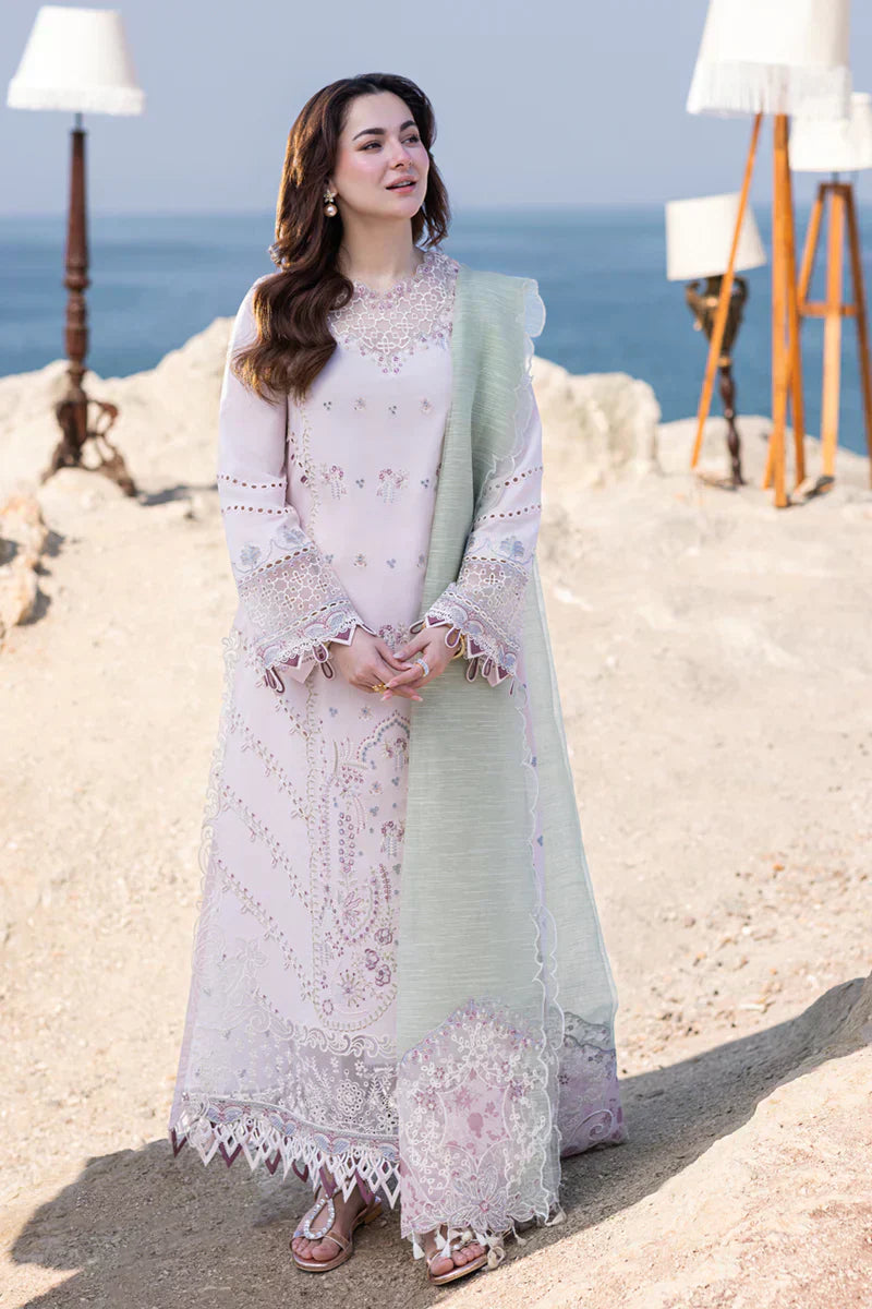 Qalamkar | Sahil Kinare Luxury Lawn | FP-08 NIA - House Of Anaya