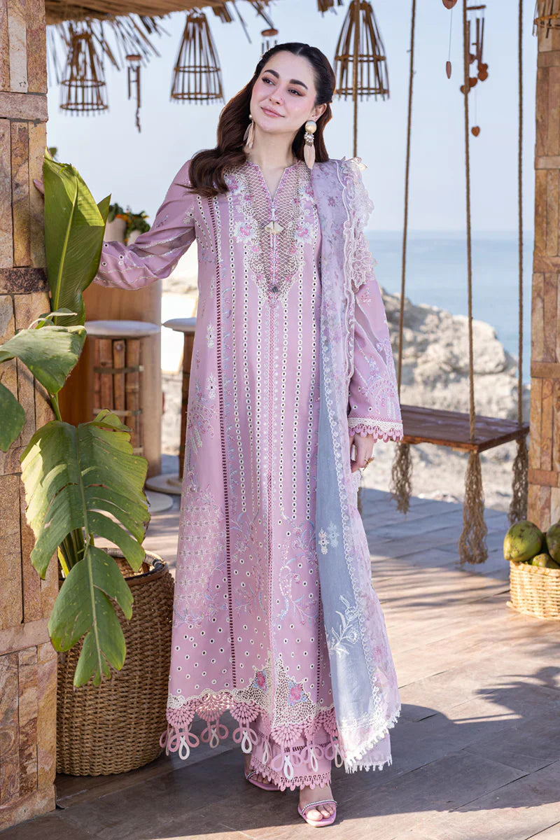 Qalamkar | Sahil Kinare Luxury Lawn | FP-10 LINA - House Of Anaya