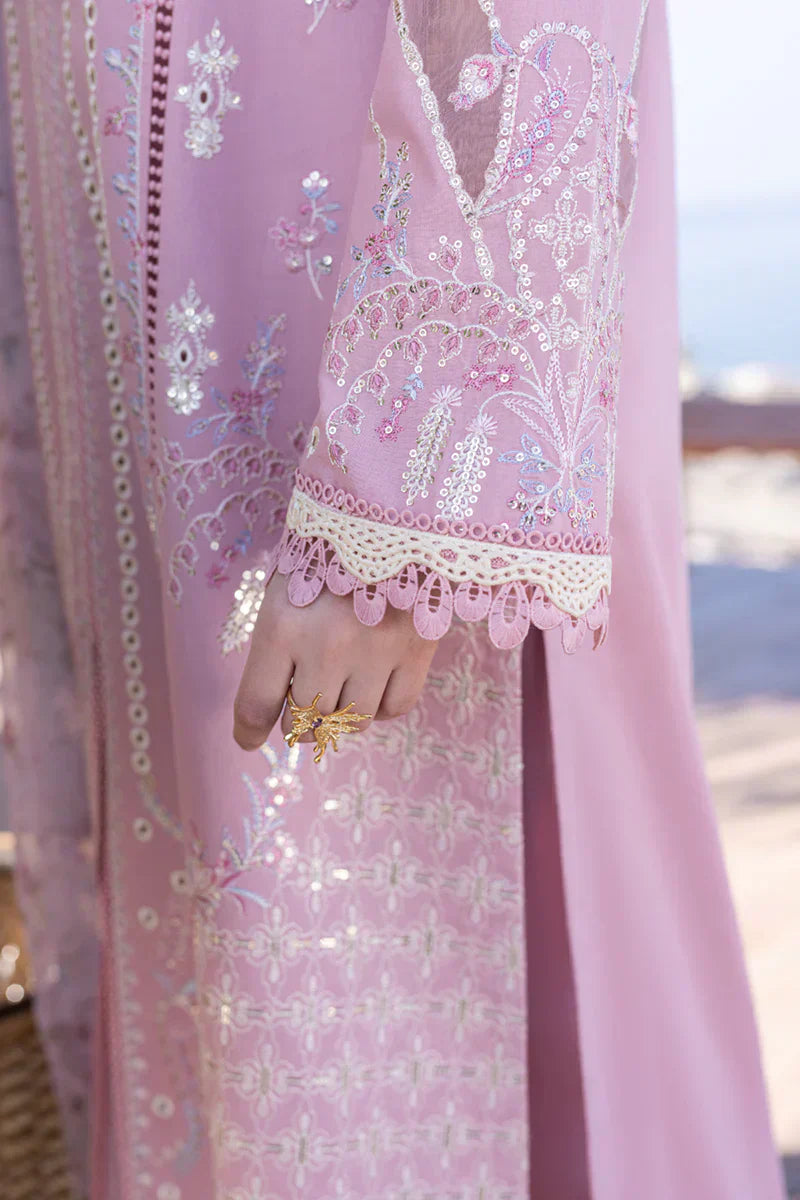 Qalamkar | Sahil Kinare Luxury Lawn | FP-10 LINA - House Of Anaya