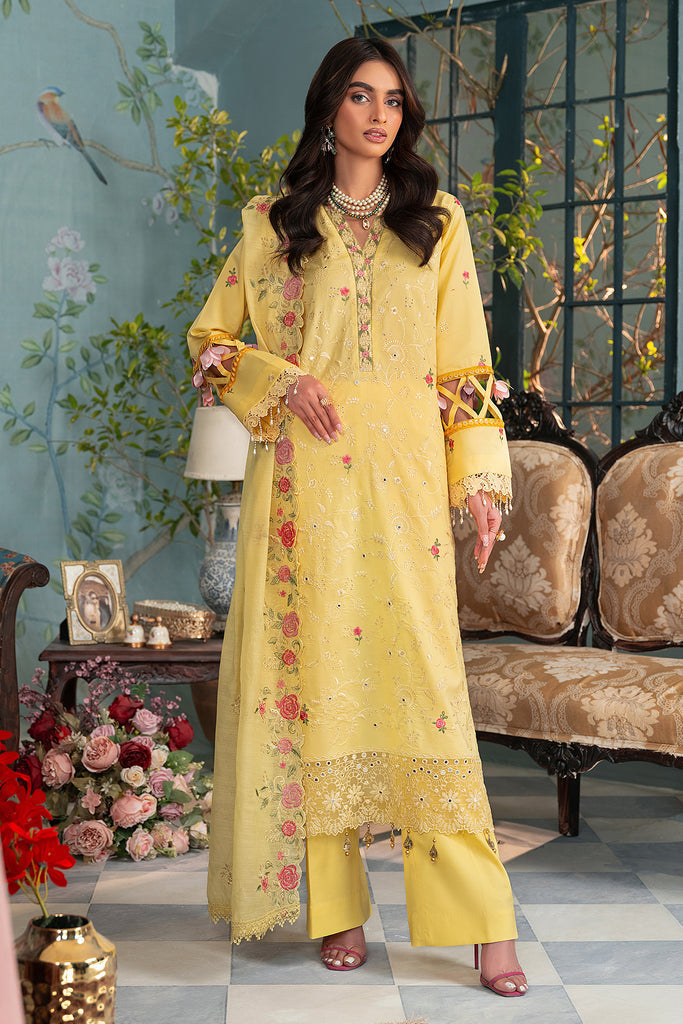 Rajbari | Chikankari Edition 24 | RJB-12 - Riwayat-e-Khas