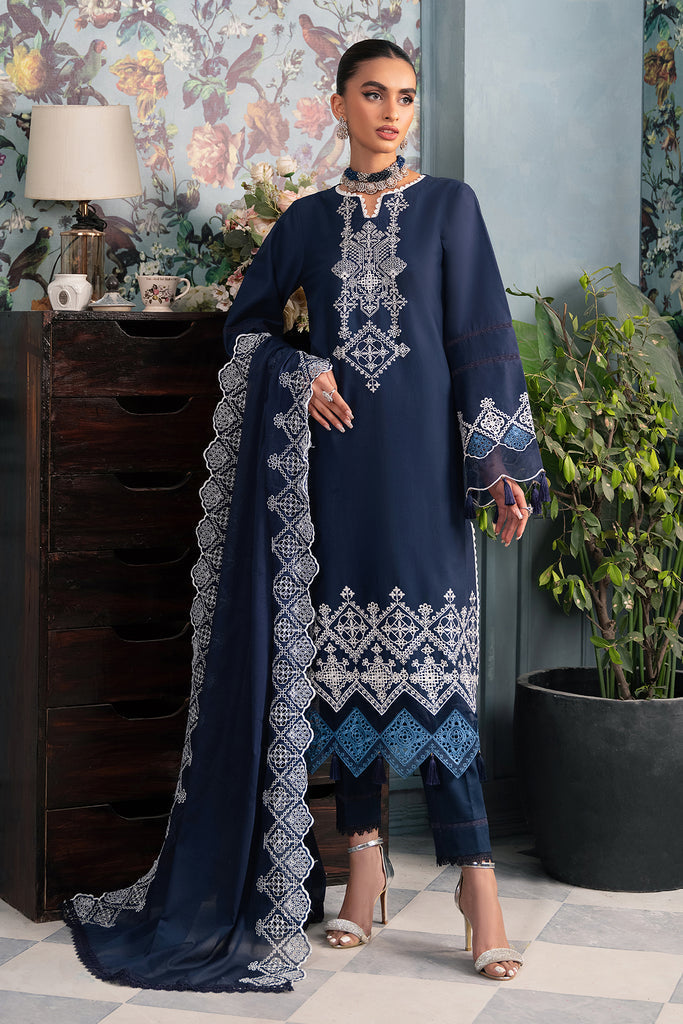 Rajbari | Chikankari Edition 24 | RJB-02 - Riwayat-e-Khas