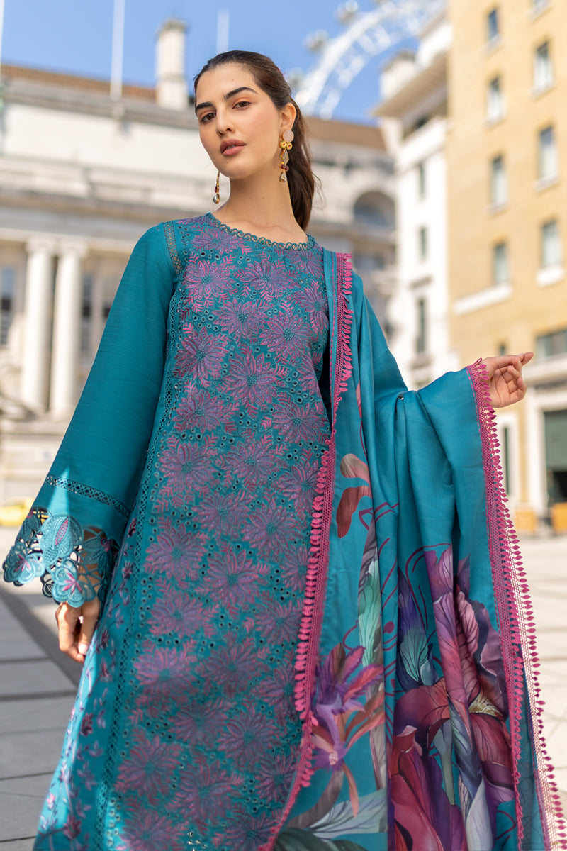 Rangrasiya | Carnation Winter Shawl | Ella
