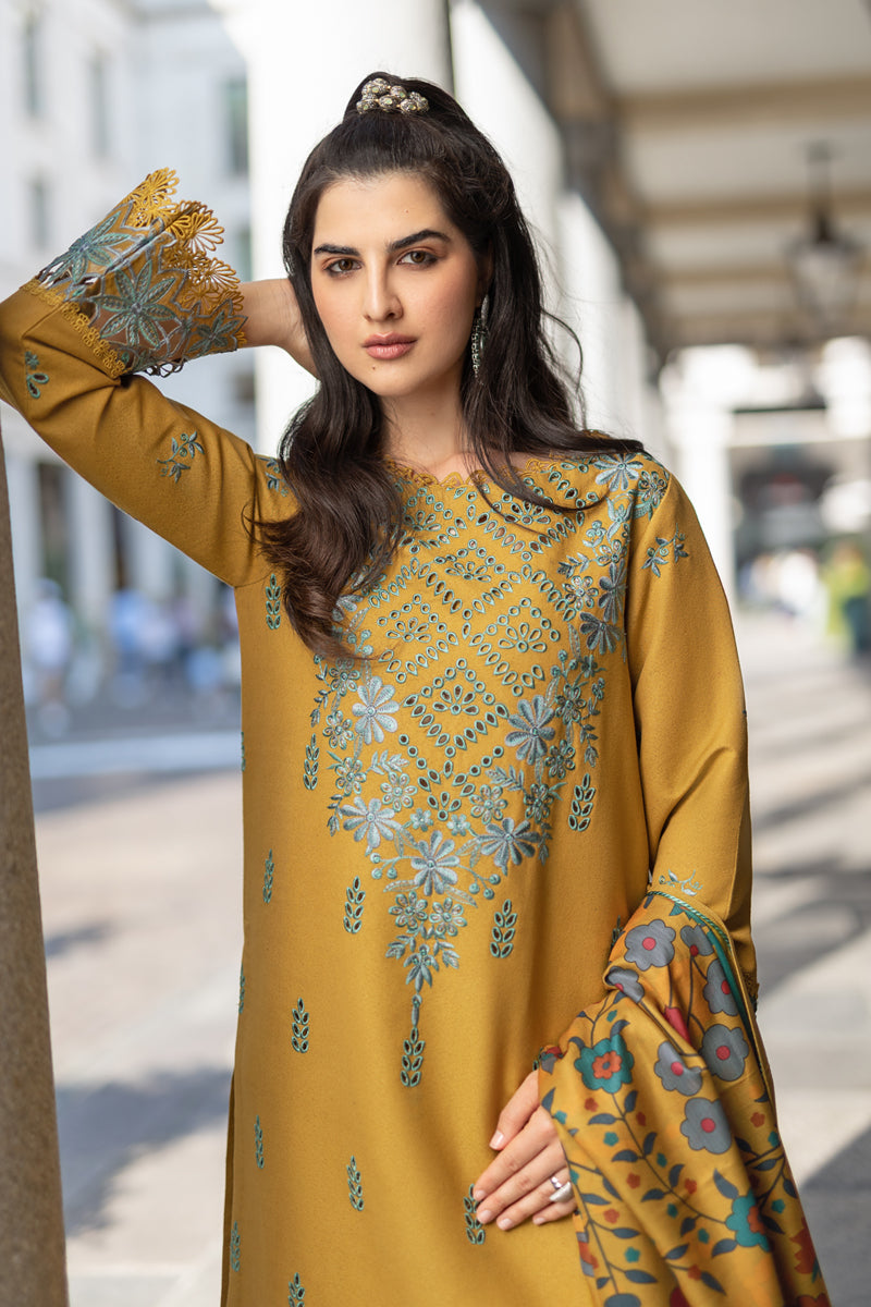 Rangrasiya | Carnation Winter Shawl | Evelyn