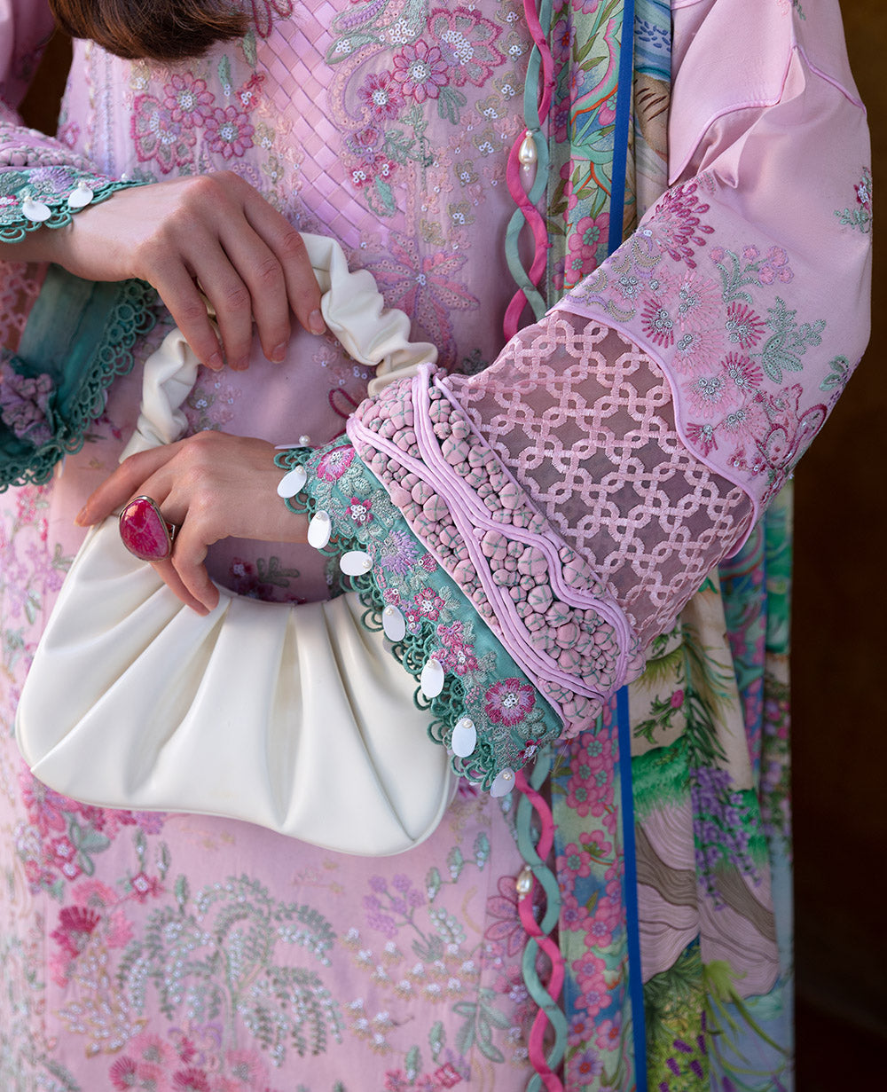 Republic Womenswear | Ilana Eid Luxury Lawn | Aveline - House Of Anaya