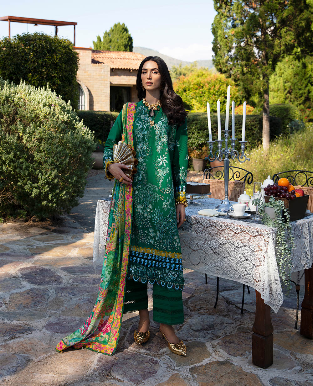 Republic Womenswear | Ilana Eid Luxury Lawn |Helene - House Of Anaya