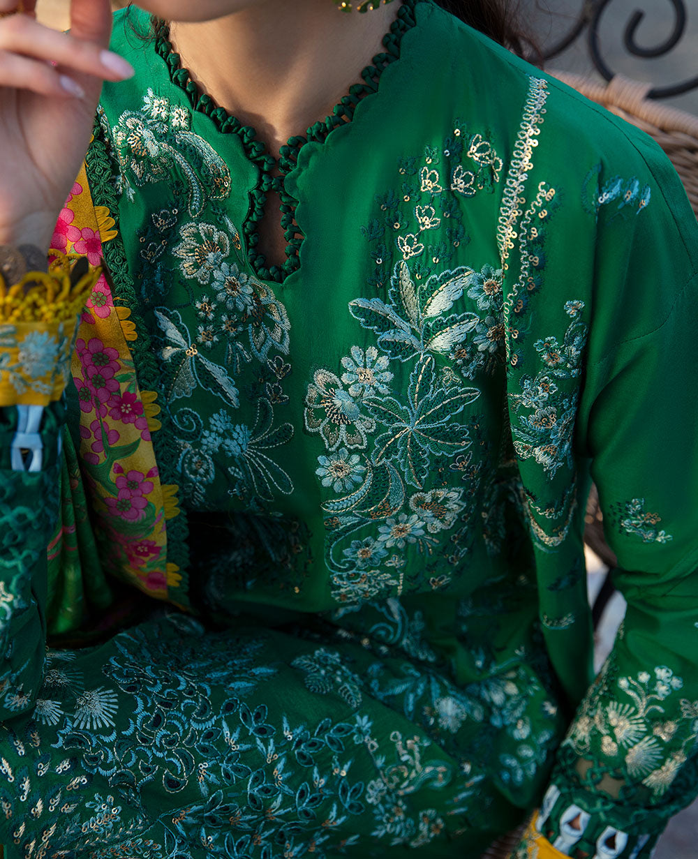 Republic Womenswear | Ilana Eid Luxury Lawn |Helene - House Of Anaya