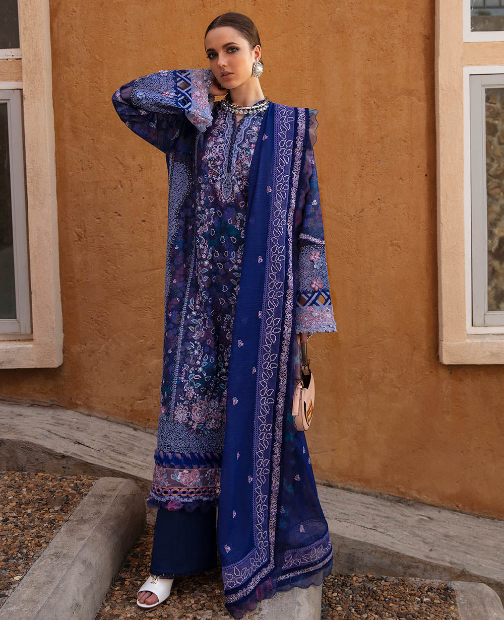 Republic Womenswear | Ilana Eid Luxury Lawn | Lawn Lune - House Of Anaya