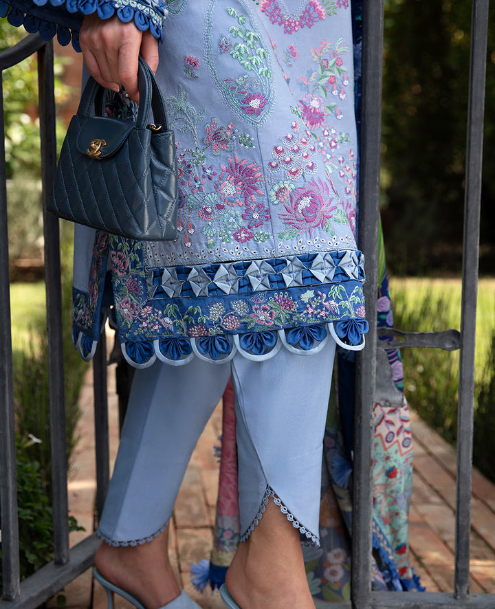 Republic Womenswear | Ilana Eid Luxury Lawn | Elodie - House Of Anaya