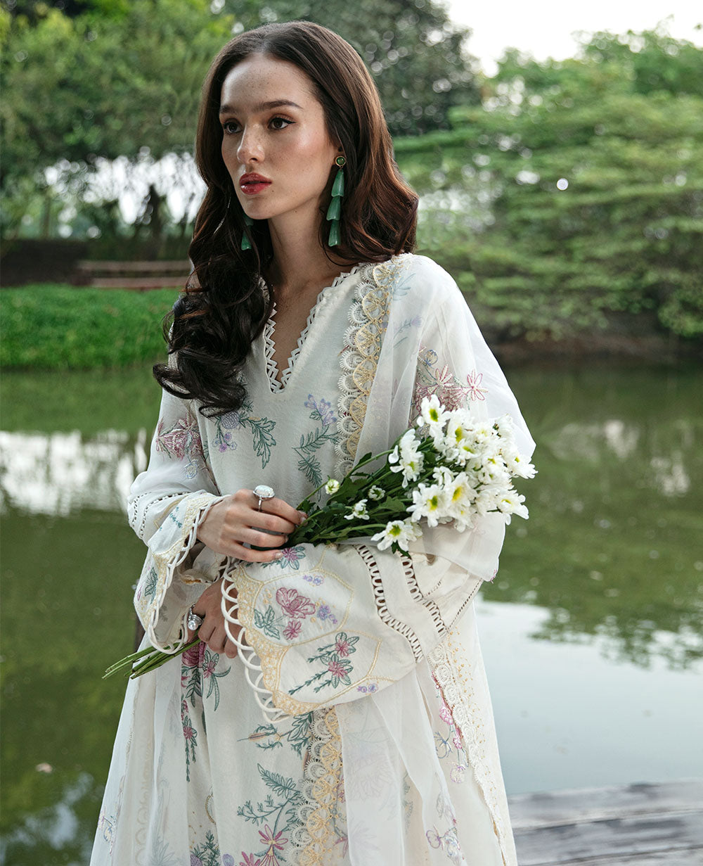 Republic Womenswear | Embroidered Pret 24 | Orchid - House Of Anaya