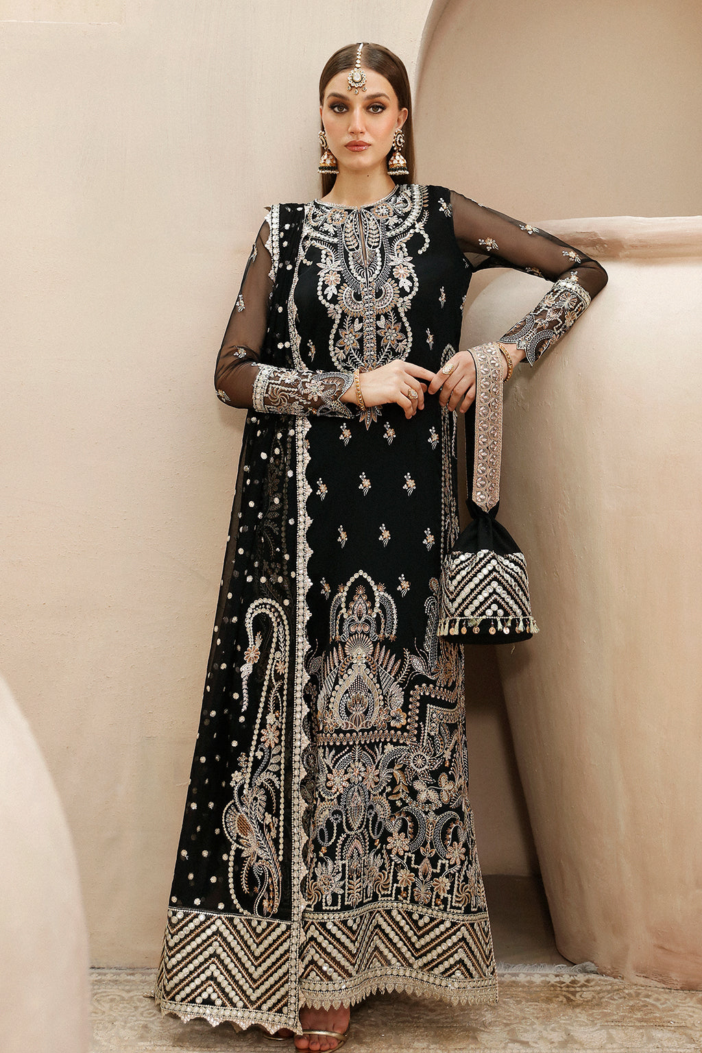 Afrozeh Shehnai Wedding Formal 3Pc Suit AFS-24-03 Reshma