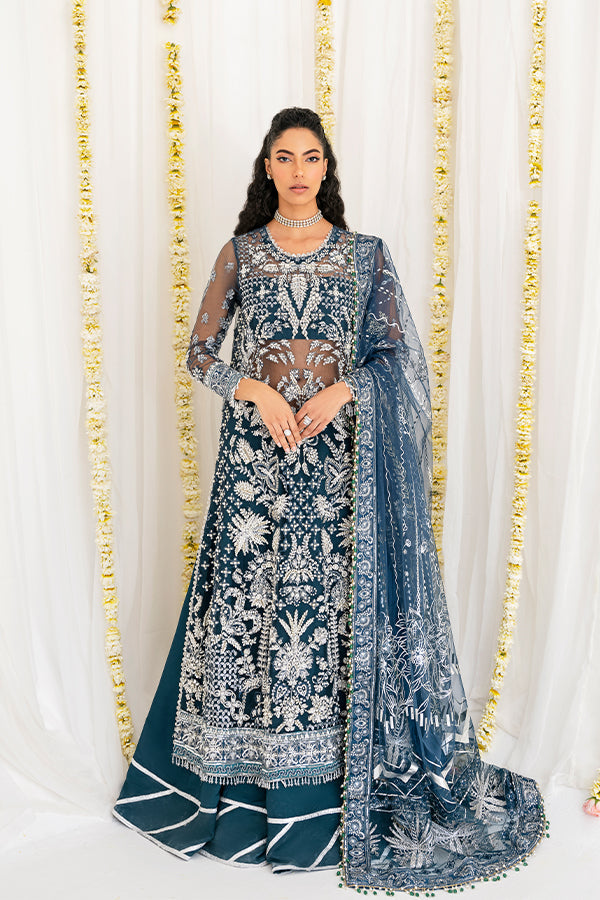 Saffron | Reveur Luxury Festive | SF-03 Celeste - House Of Anaya