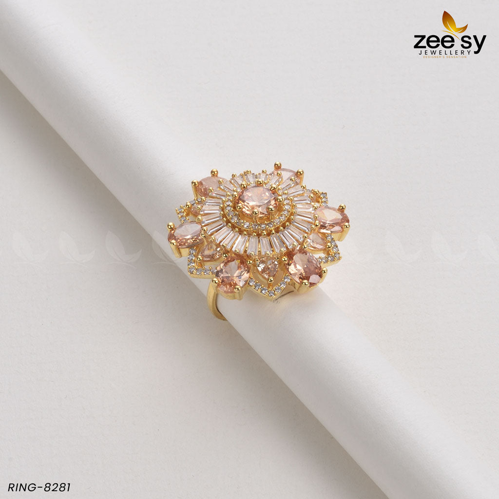 Sunflower Ring-8281 - Libasekhas