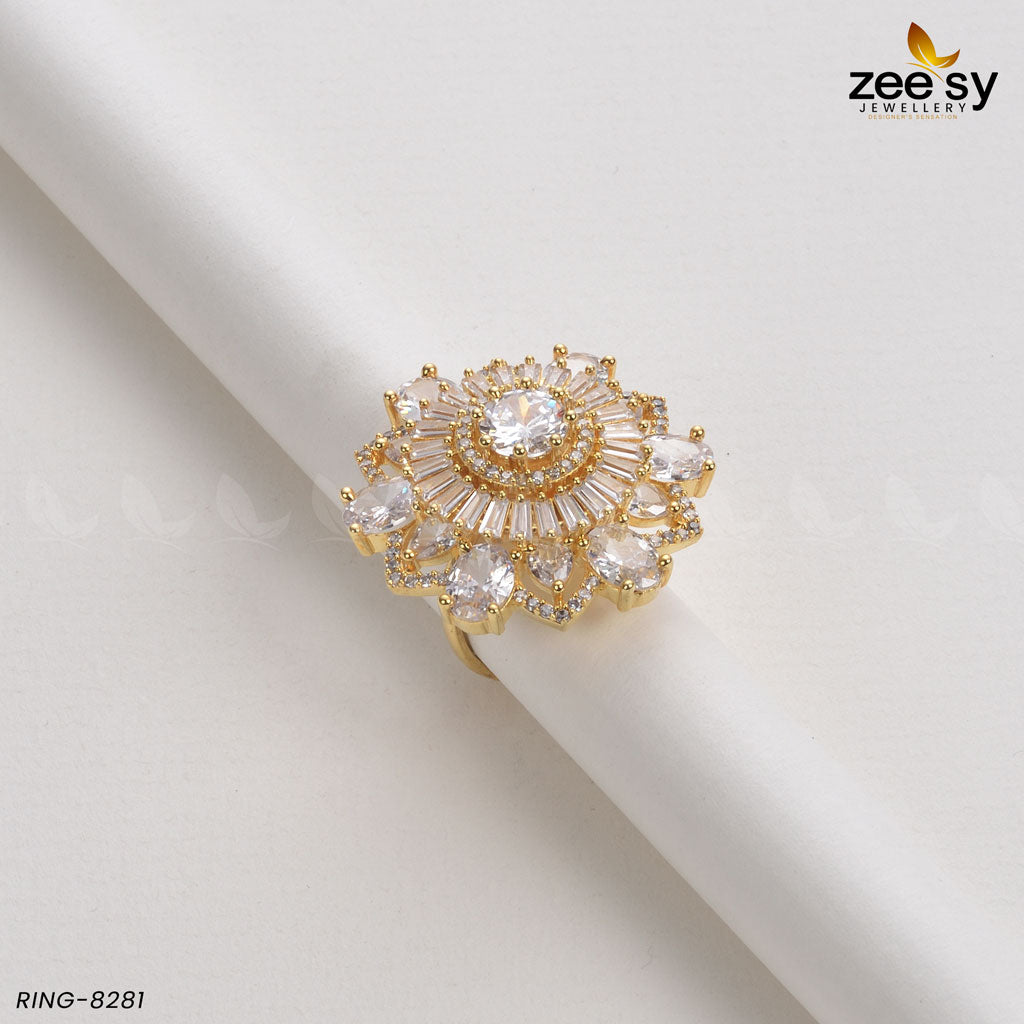 Sunflower Ring-8281 - Libasekhas