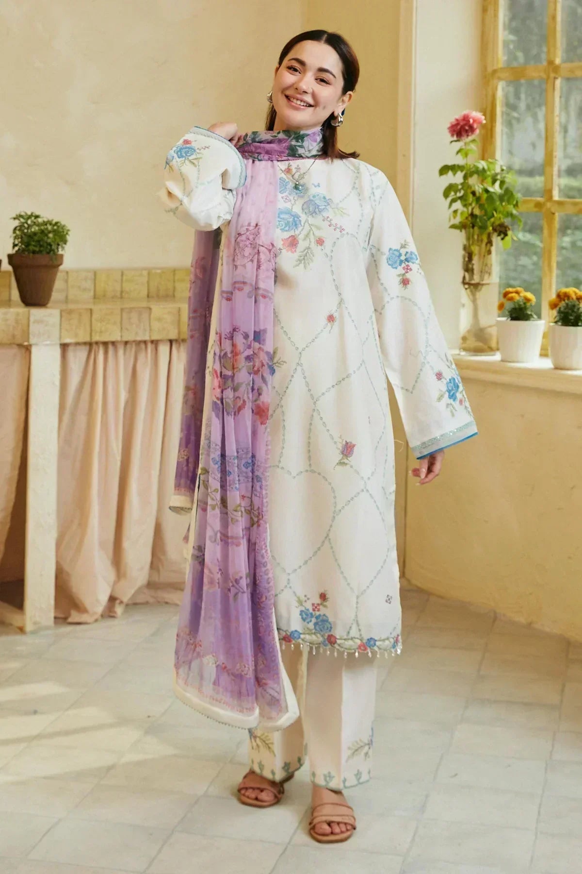 Zara Shahjahan | Coco Lawn 24 | RUHI-10A - House Of Anaya