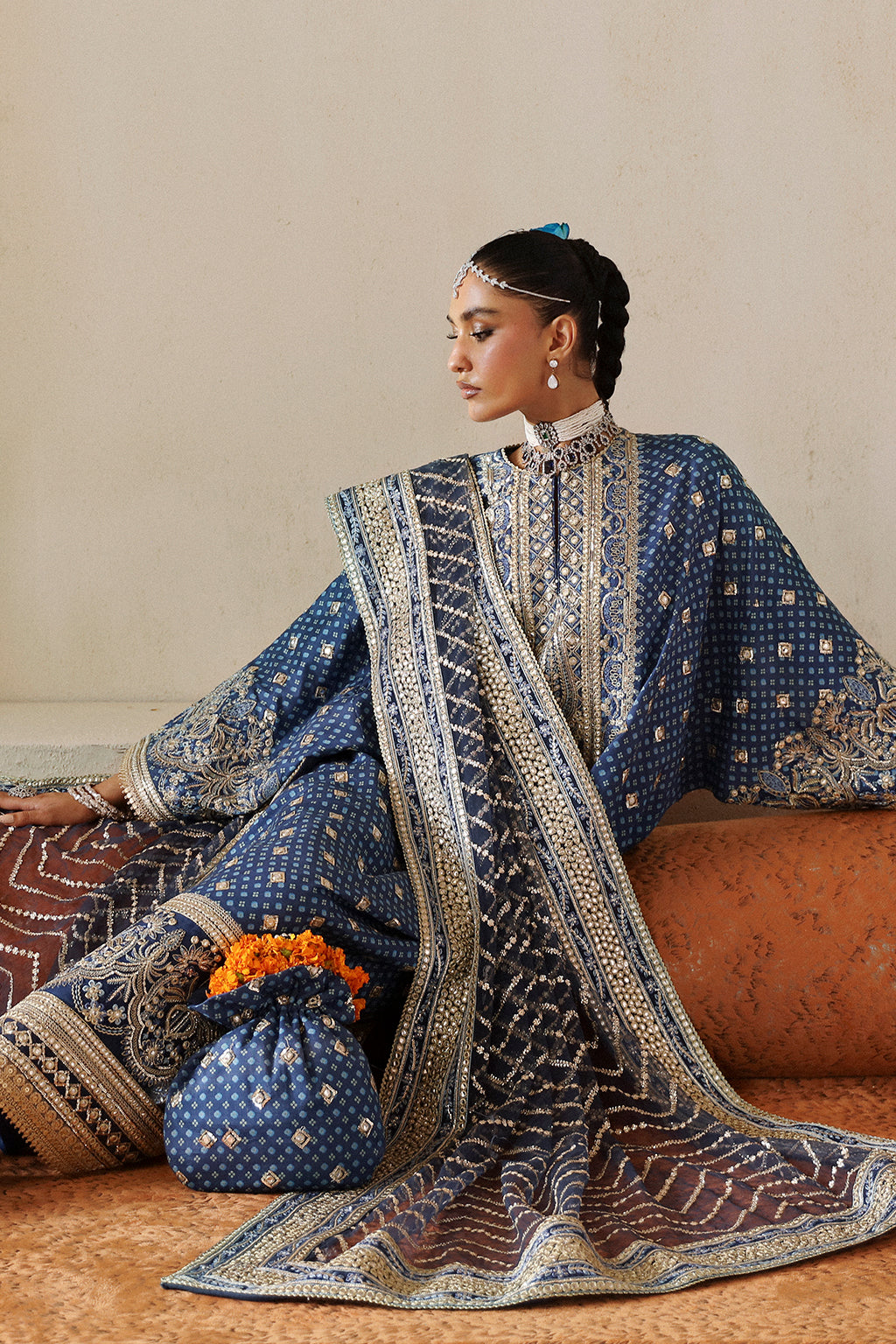 Afrozeh Shehnai Wedding Formal 3Pc Suit AFS-24-10 Rukhsana