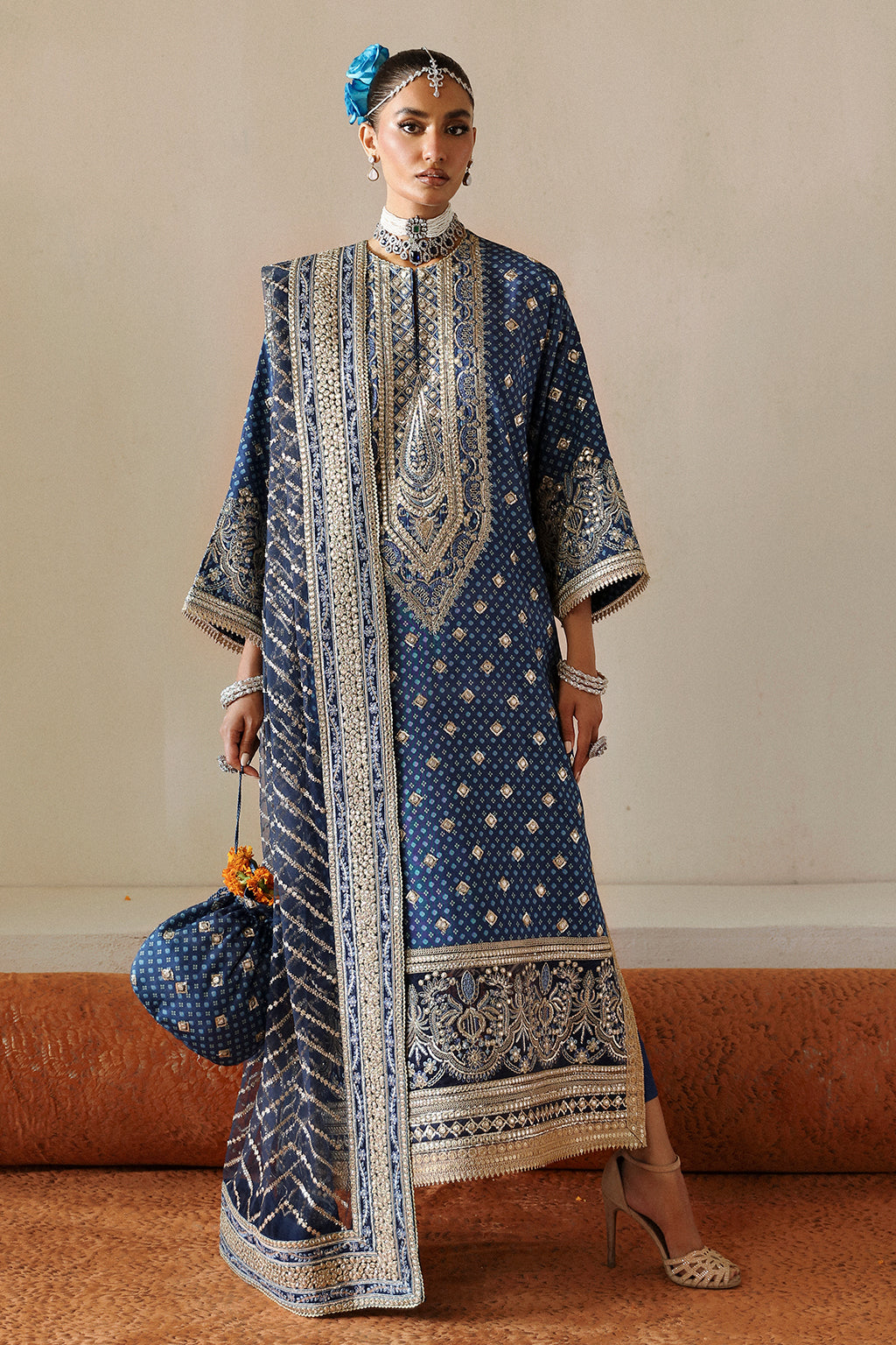Afrozeh Shehnai Wedding Formal 3Pc Suit AFS-24-10 Rukhsana