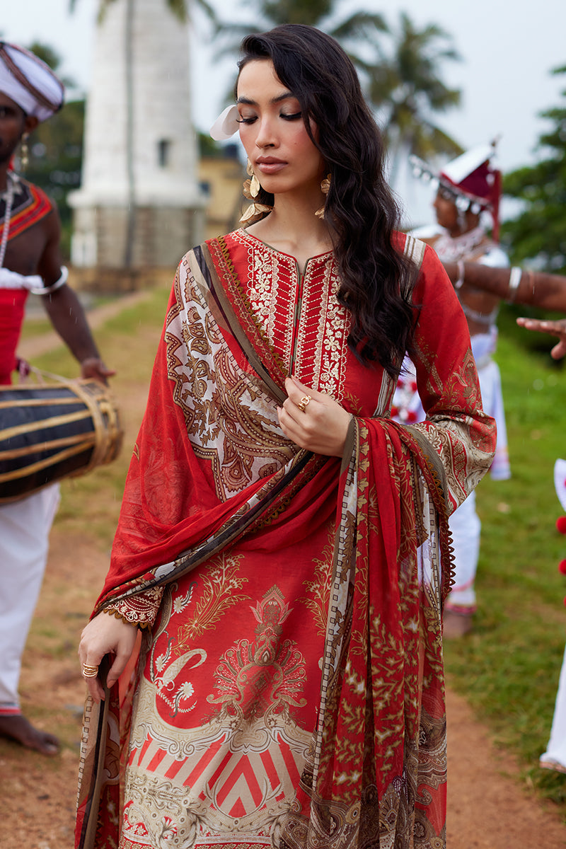 Gulaal | Saffira Lawn 25 | Zhuri - Riwayat-e-Khas