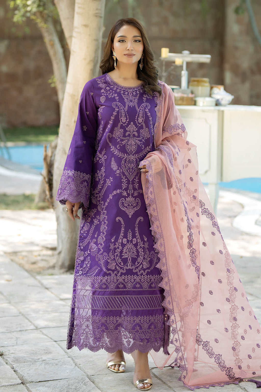 Imrozia Premium | Subah e Roshan | S.L 68 Gulzaar - House Of Anaya