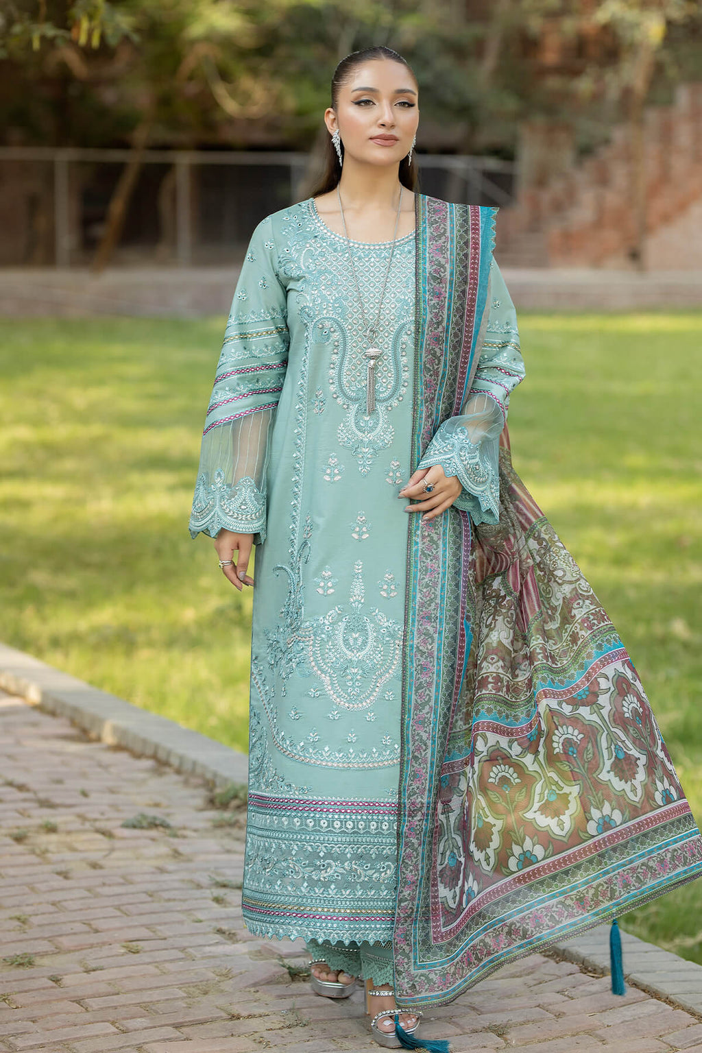 Imrozia Premium | Subah e Roshan | S.L 73 Zaib - House Of Anaya