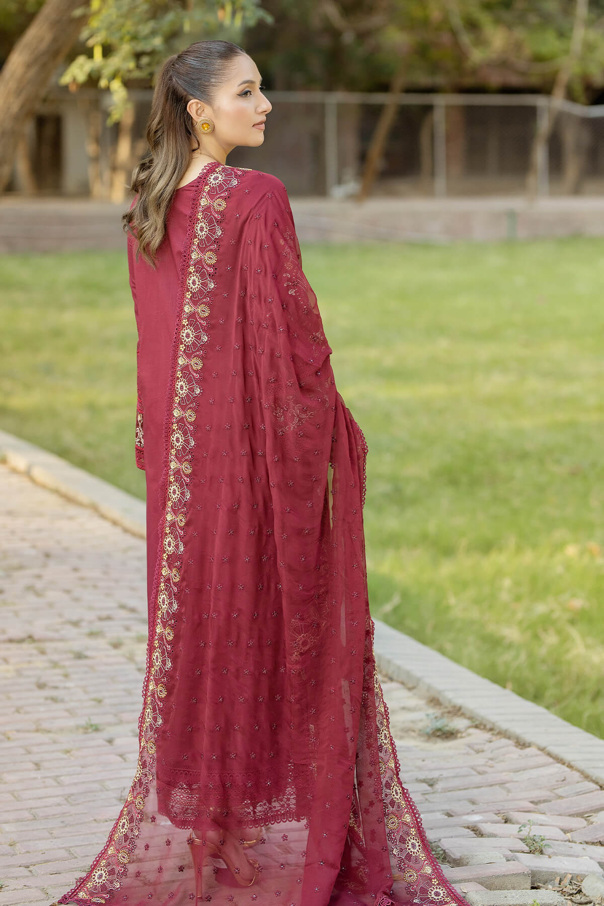 Imrozia Premium | Subah e Roshan | S.L 74 Firdous - House Of Anaya