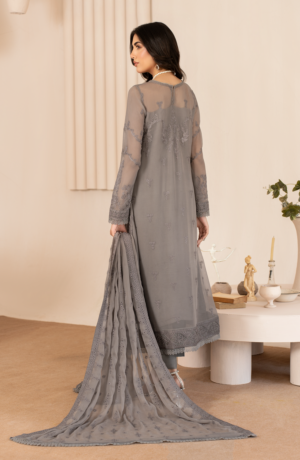 Zarif | Chiffon Edit | ZL 05 AYMAH - House Of Anaya