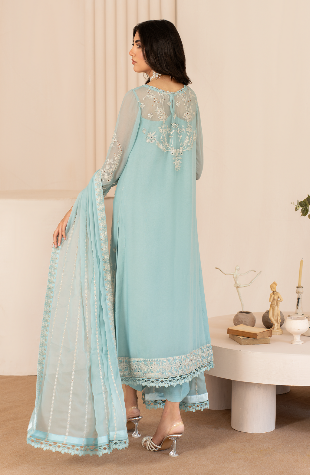 Zarif | Chiffon Edit | ZL 02 SAHIBA - House Of Anaya