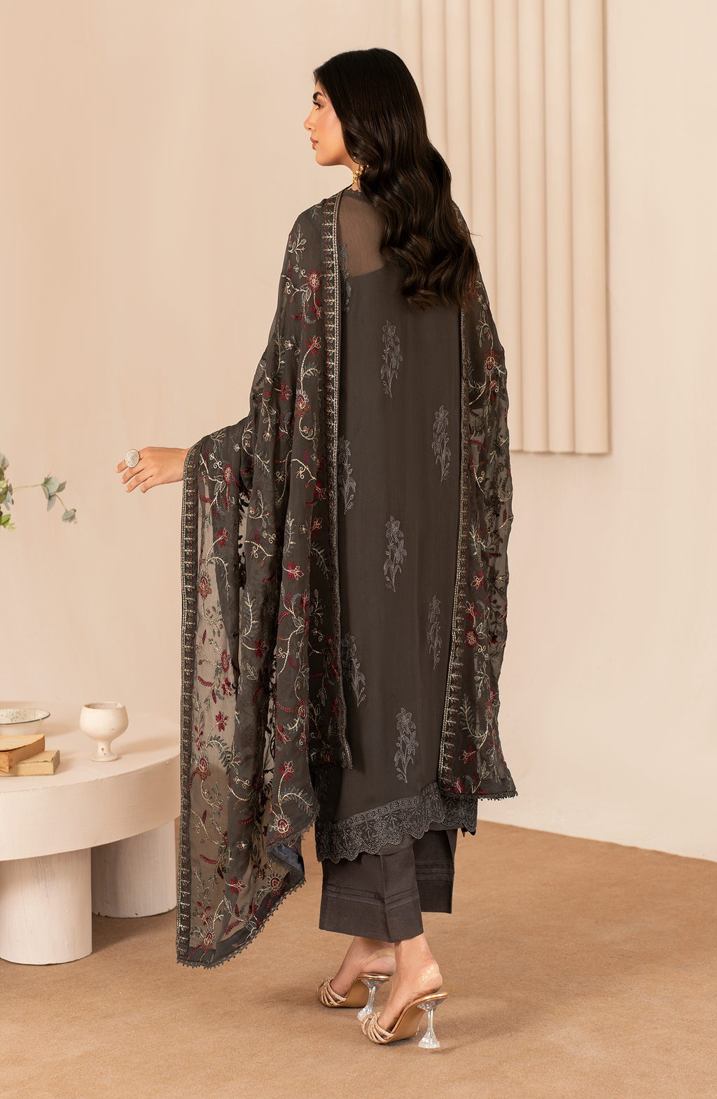 Zarif | Chiffon Edit | ZL 01 FAHIMA - House Of Anaya