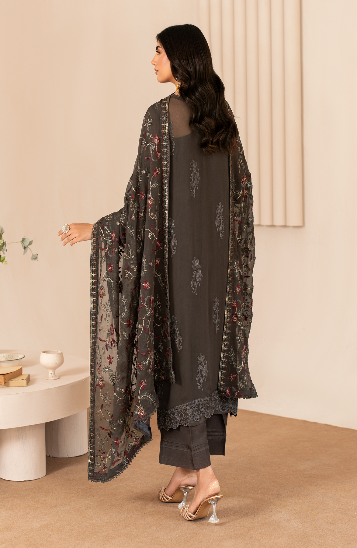 Zarif | Chiffon Edit | ZL 01 FAHIMA - House Of Anaya