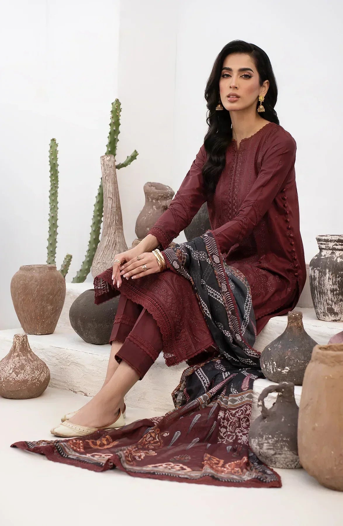 Zarif | Eid Lawn 24| ZL 02 ELVIRA - House Of Anaya