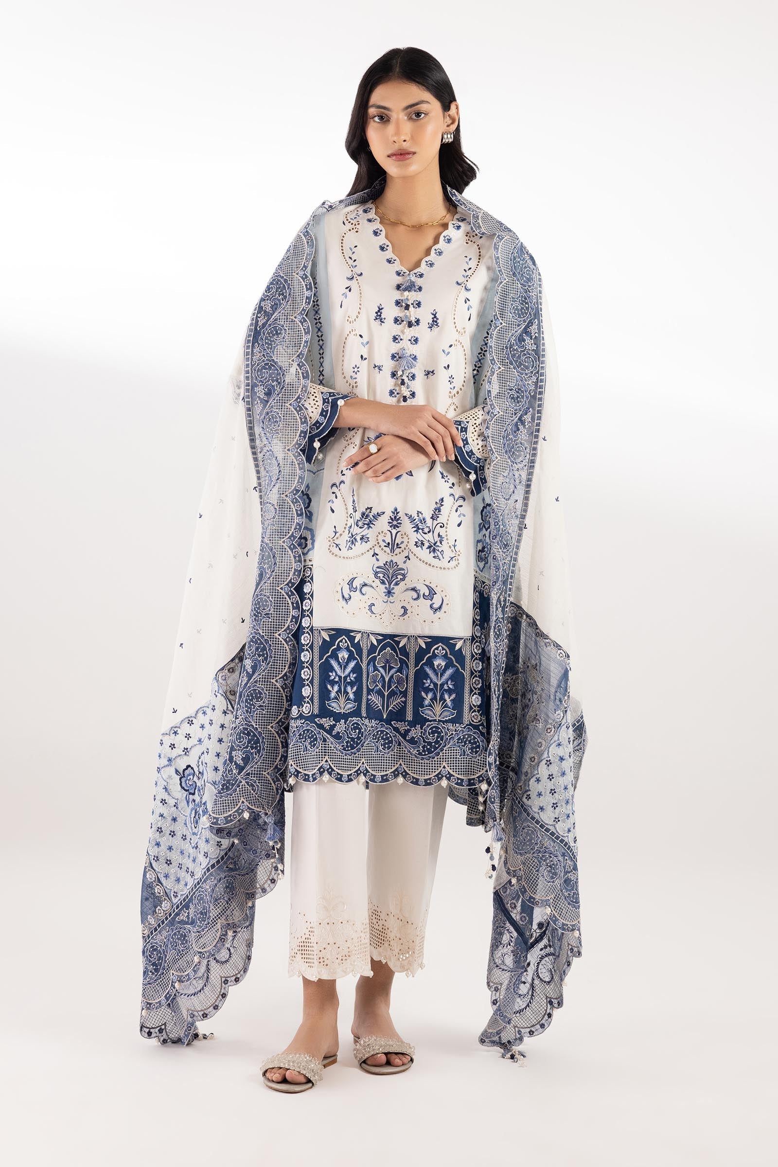 Sana Safinaz | Luxury Pret | Lawn Suit SC26SGE423P3