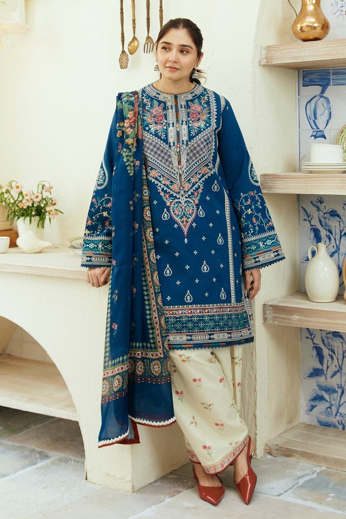 Zara Shahjahan | Coco Lawn Eid Edit 24 | SEHER-D1 - Riwayat-e-Khas