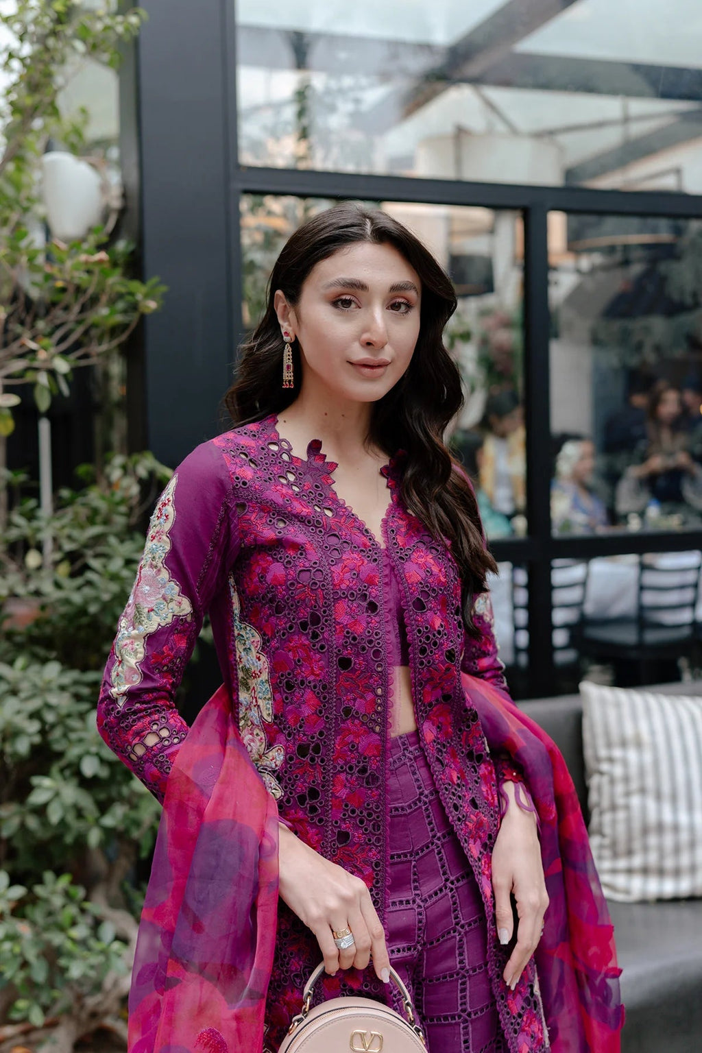 Afrozeh | Luxury Embroidered & Printed Lawn | Serene