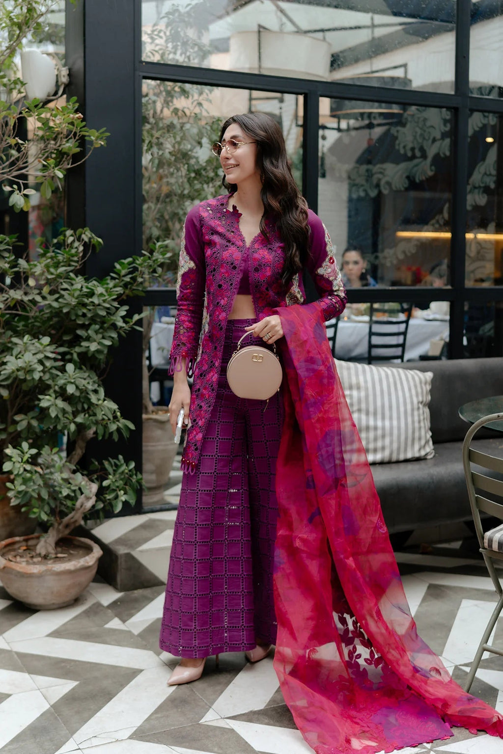 Afrozeh | Luxury Embroidered & Printed Lawn | Serene