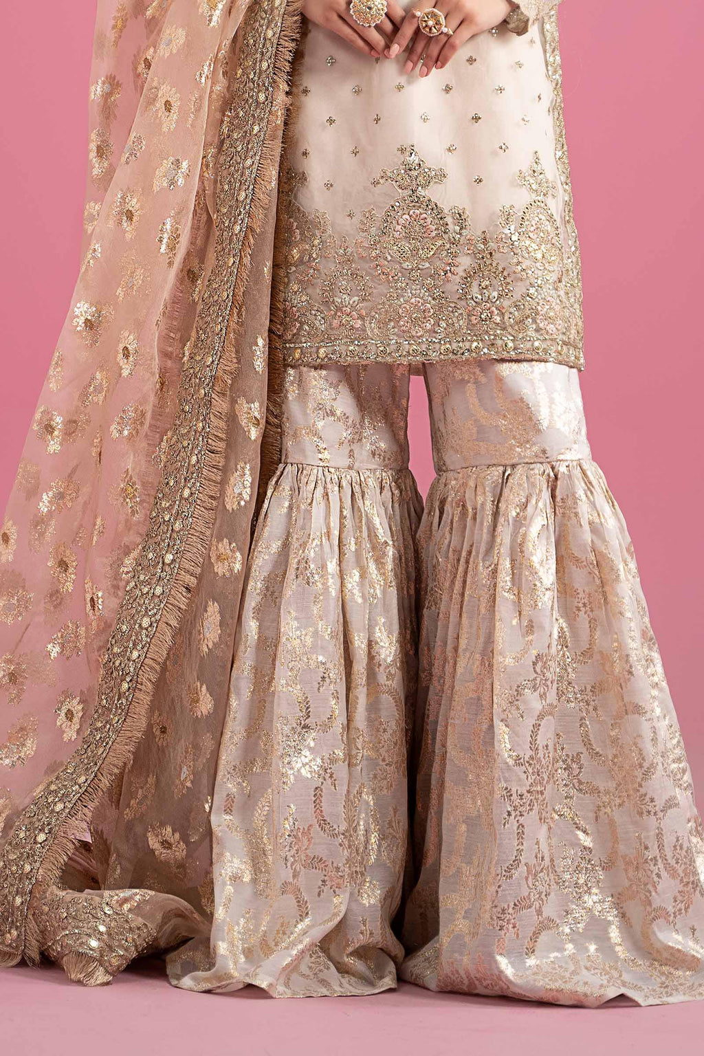 Maria B | Eid Collection 26 | 3 Piece Embroidered Organza Suit