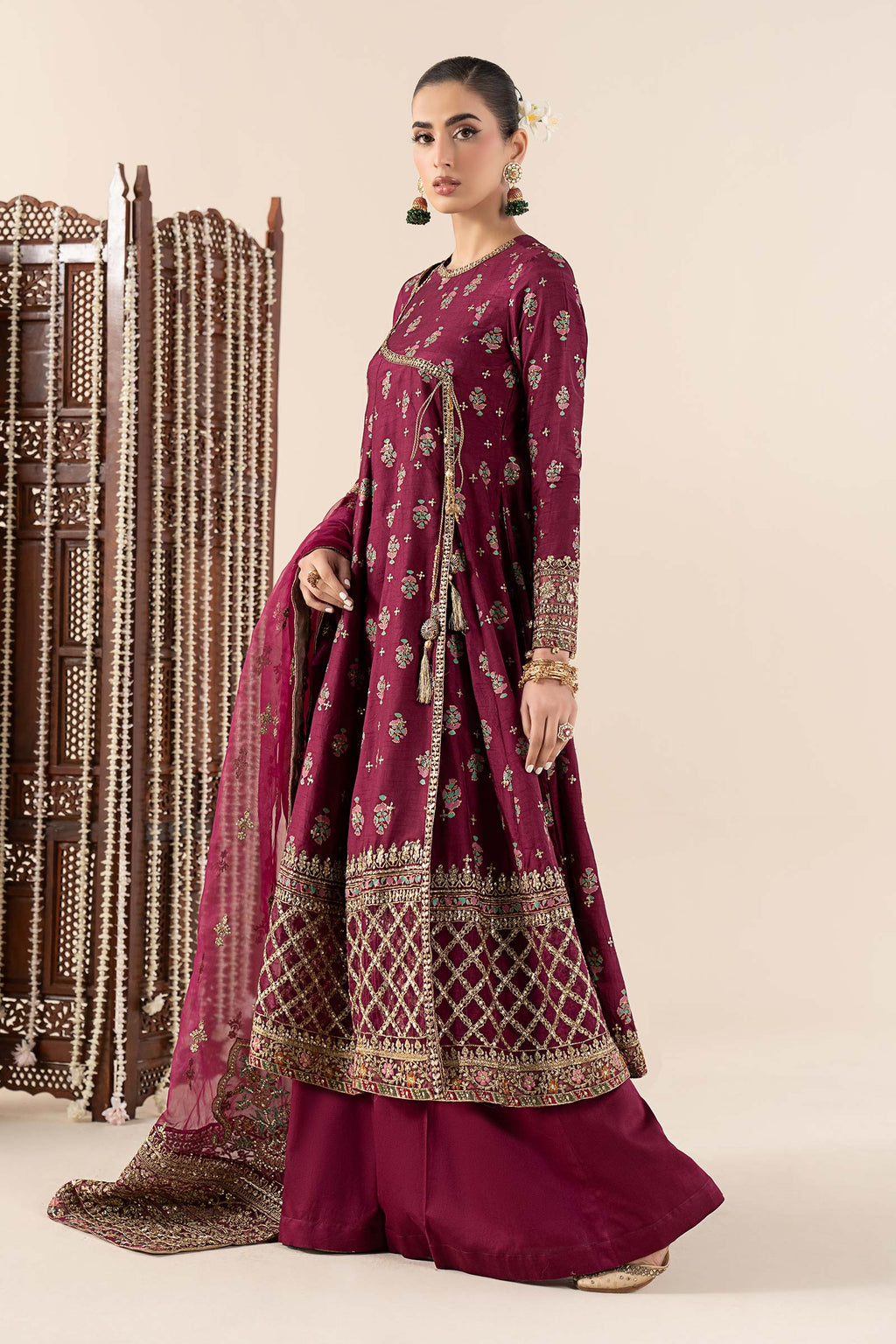 Maria B | Eid Collection 26 | 3 Piece Printed Raw Silk Suit
