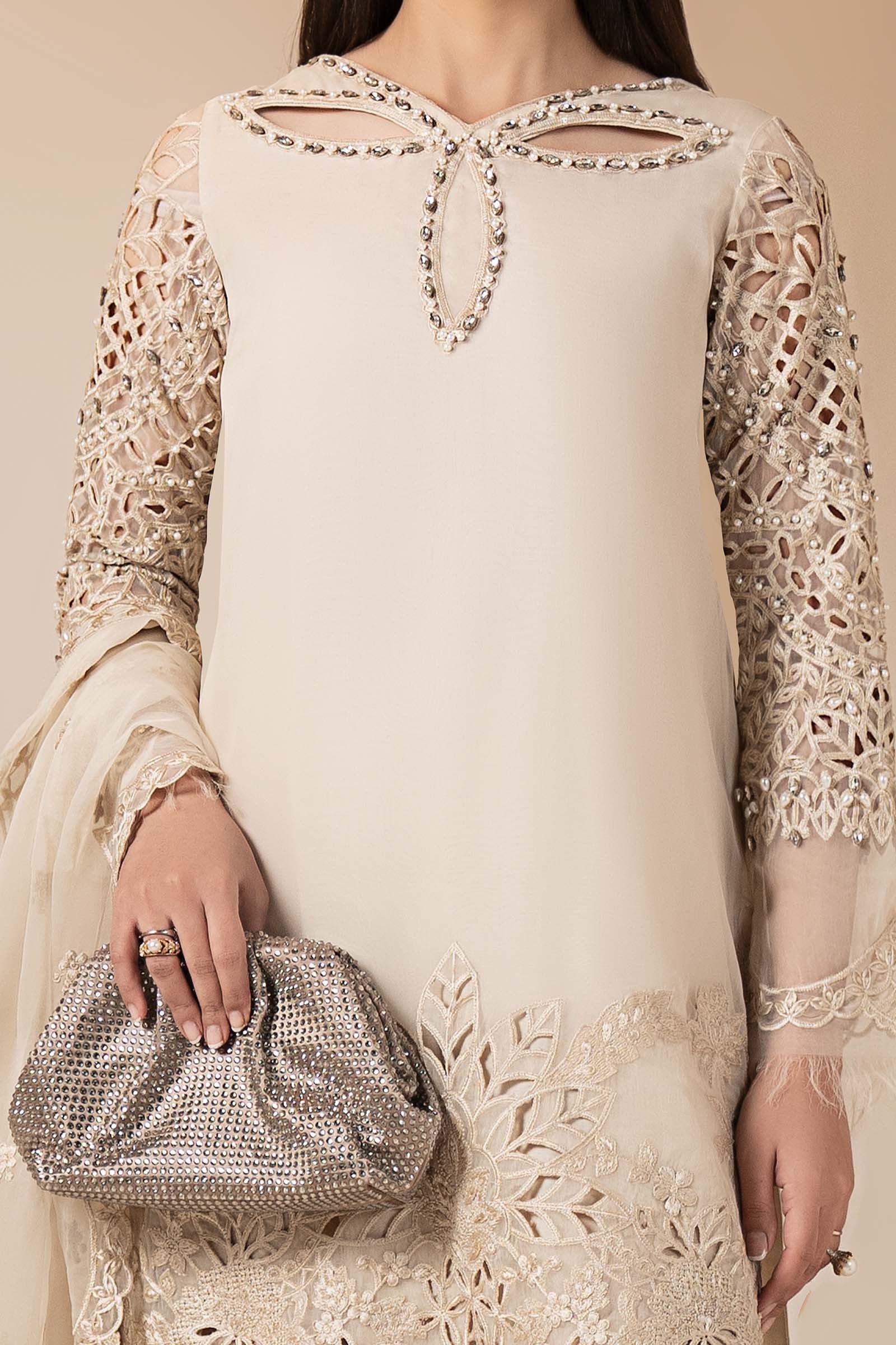 Maria B | Eid Collection 26 | 3 Piece Embroidered Organza Suit