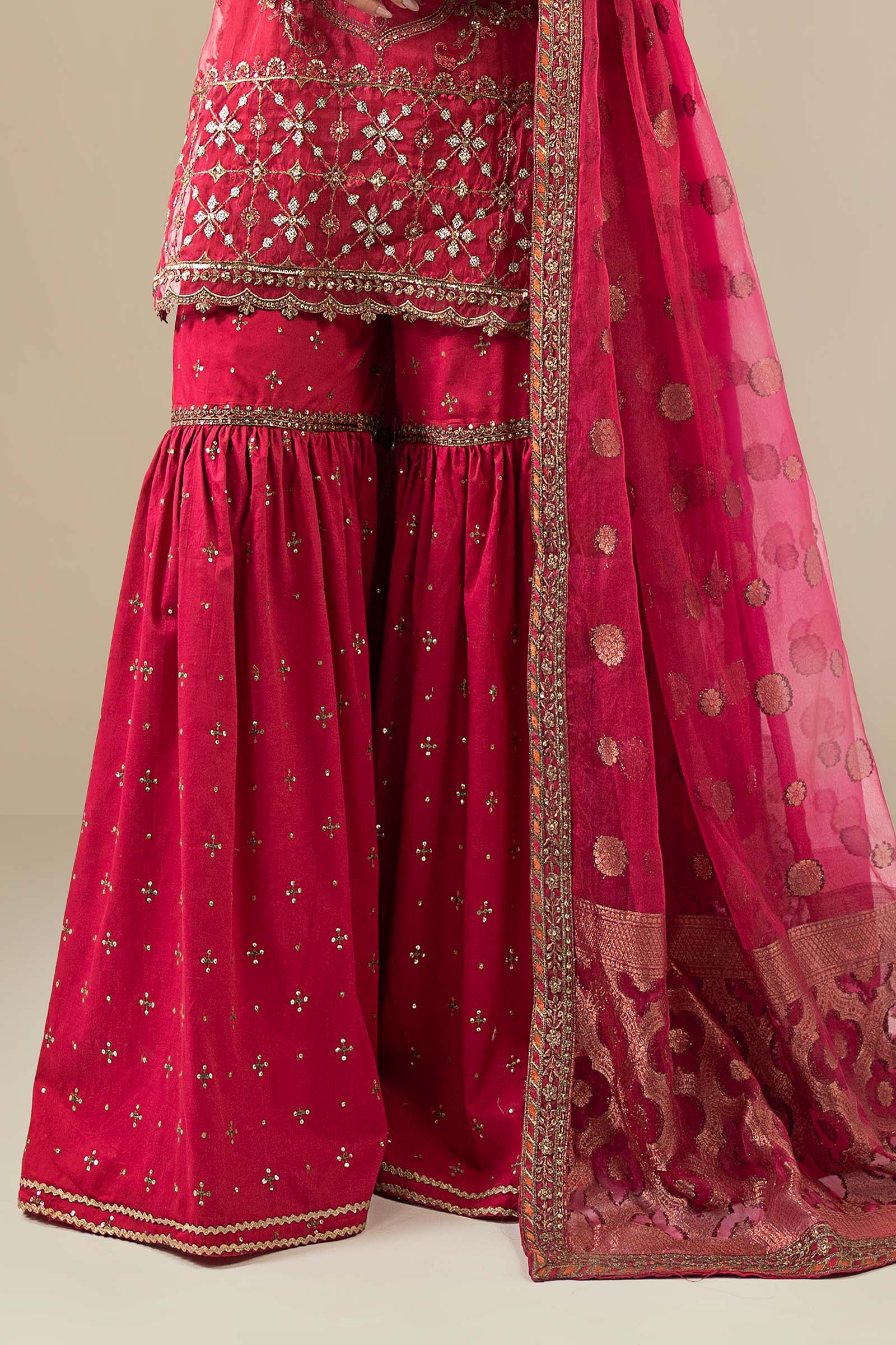 Maria B | Eid Collection 26 | 3 Piece Embroidered Organza Suit