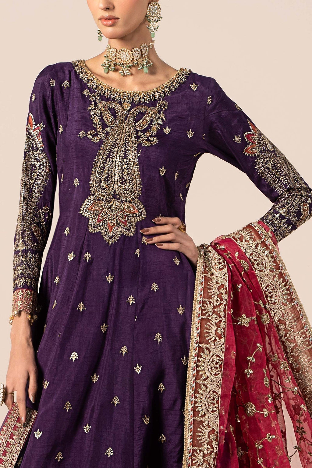 Maria B | Formal Wears | SF-EF25-02 - House Of Anaya