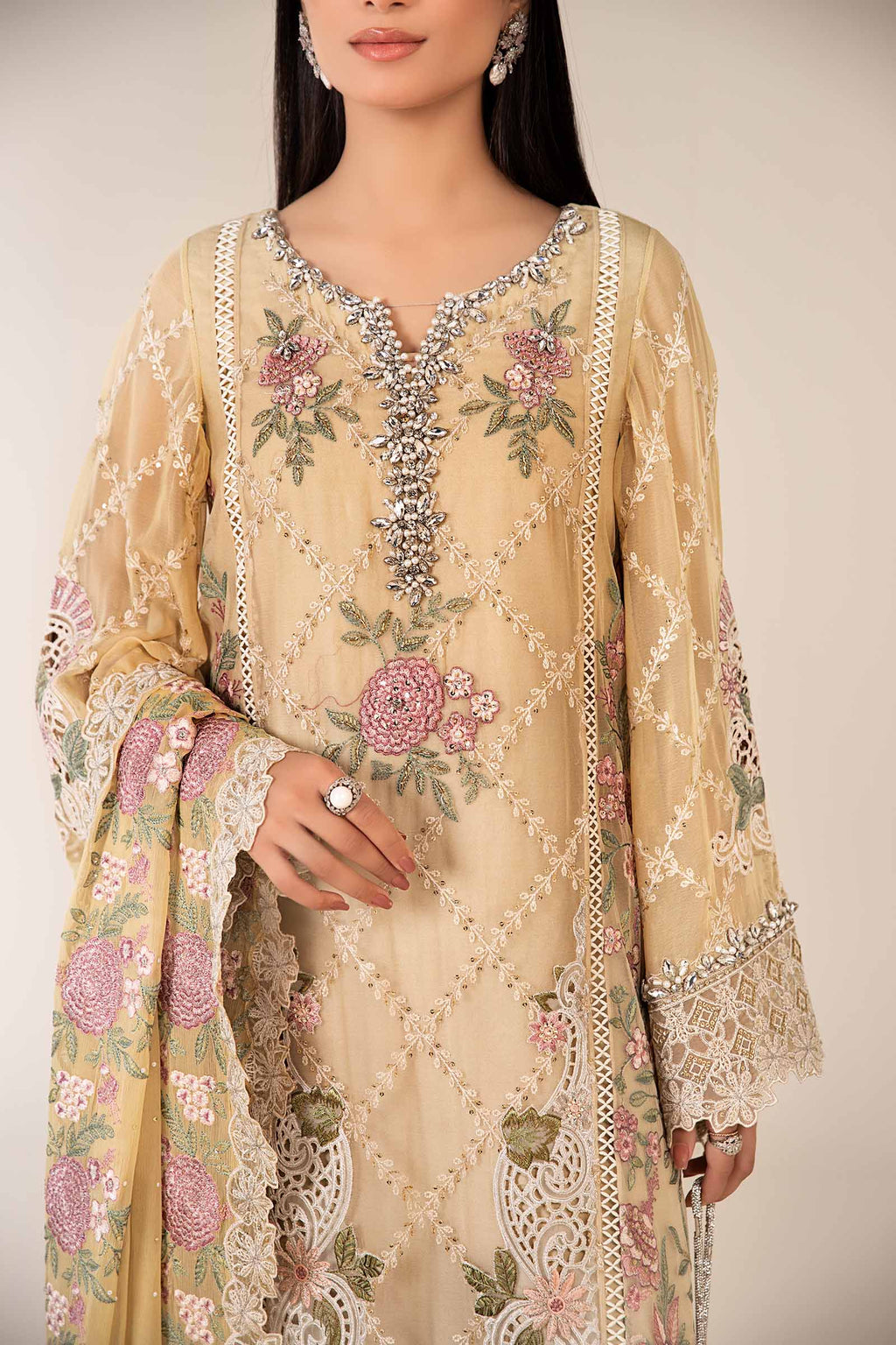 Maria B | Pre Fall 25 | Chiffon Suit 19