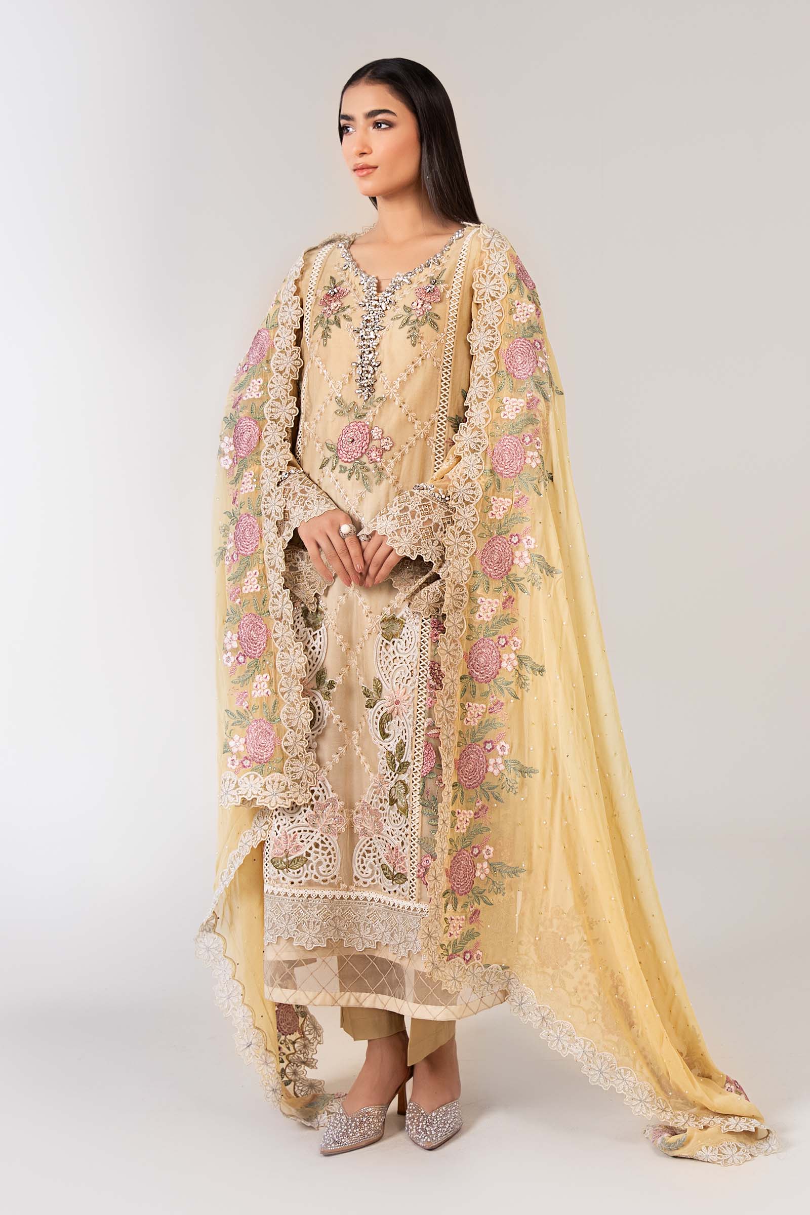 Maria B | Pre Fall 25 | Chiffon Suit 19