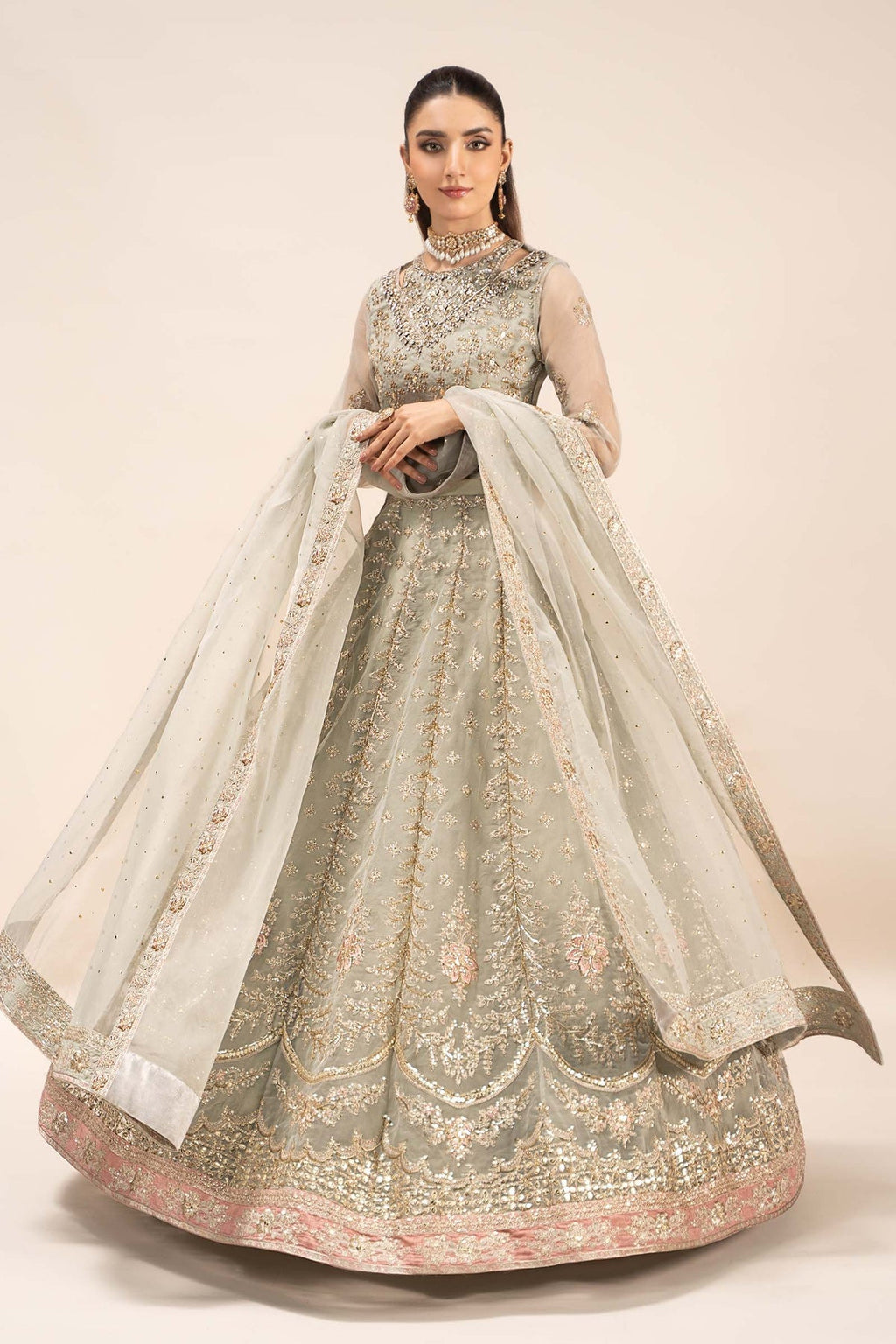 Maria B | Formal Wears | SF-EF25-55 - House Of Anaya