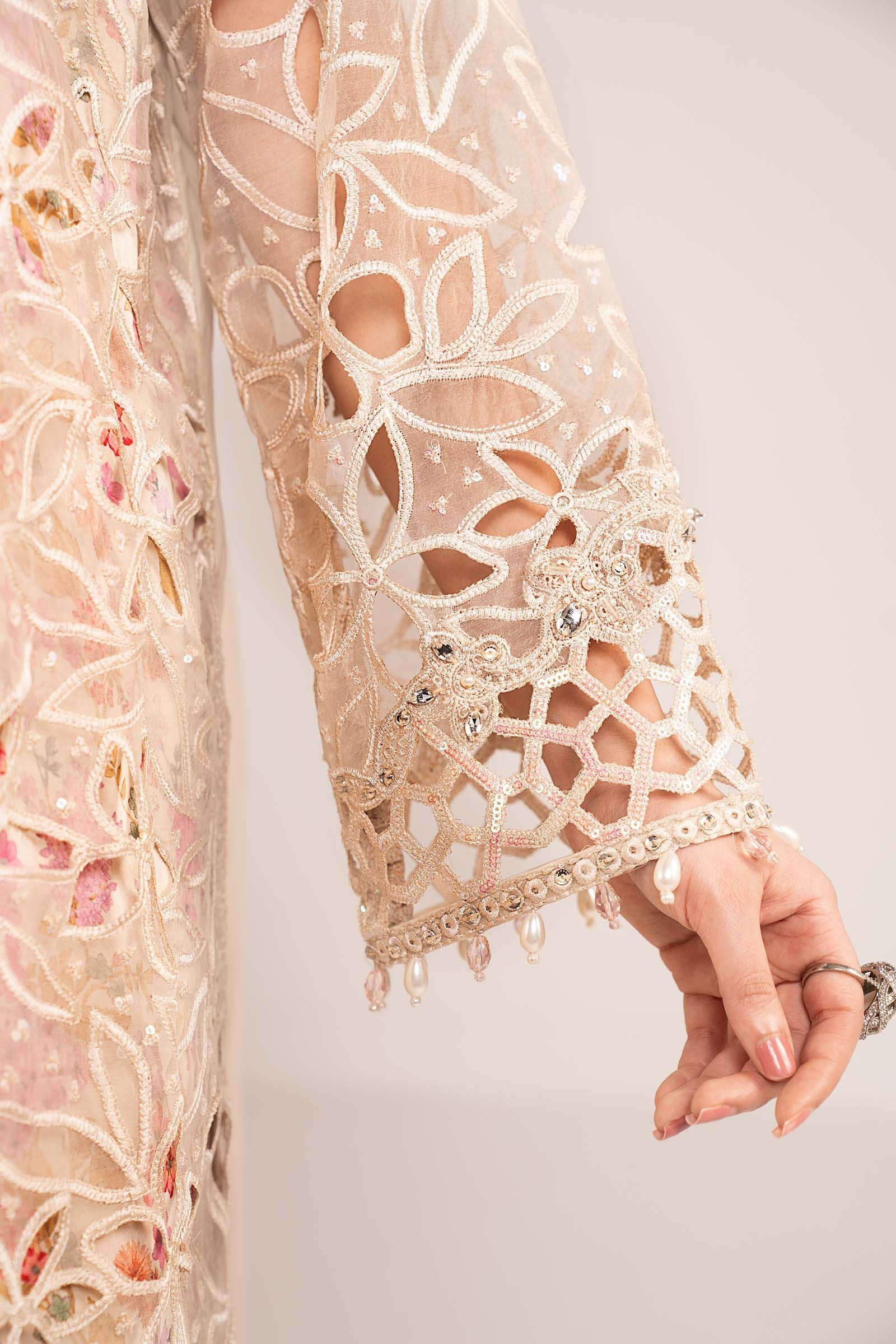 Maria B | Eid Collection Formals 26 | 3 Piece Embroidered Organza Suit