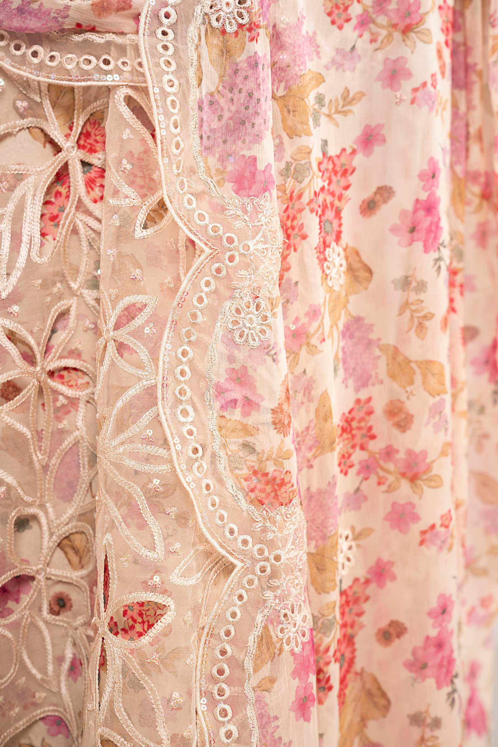 Maria B | Eid Collection Formals 26 | 3 Piece Embroidered Organza Suit