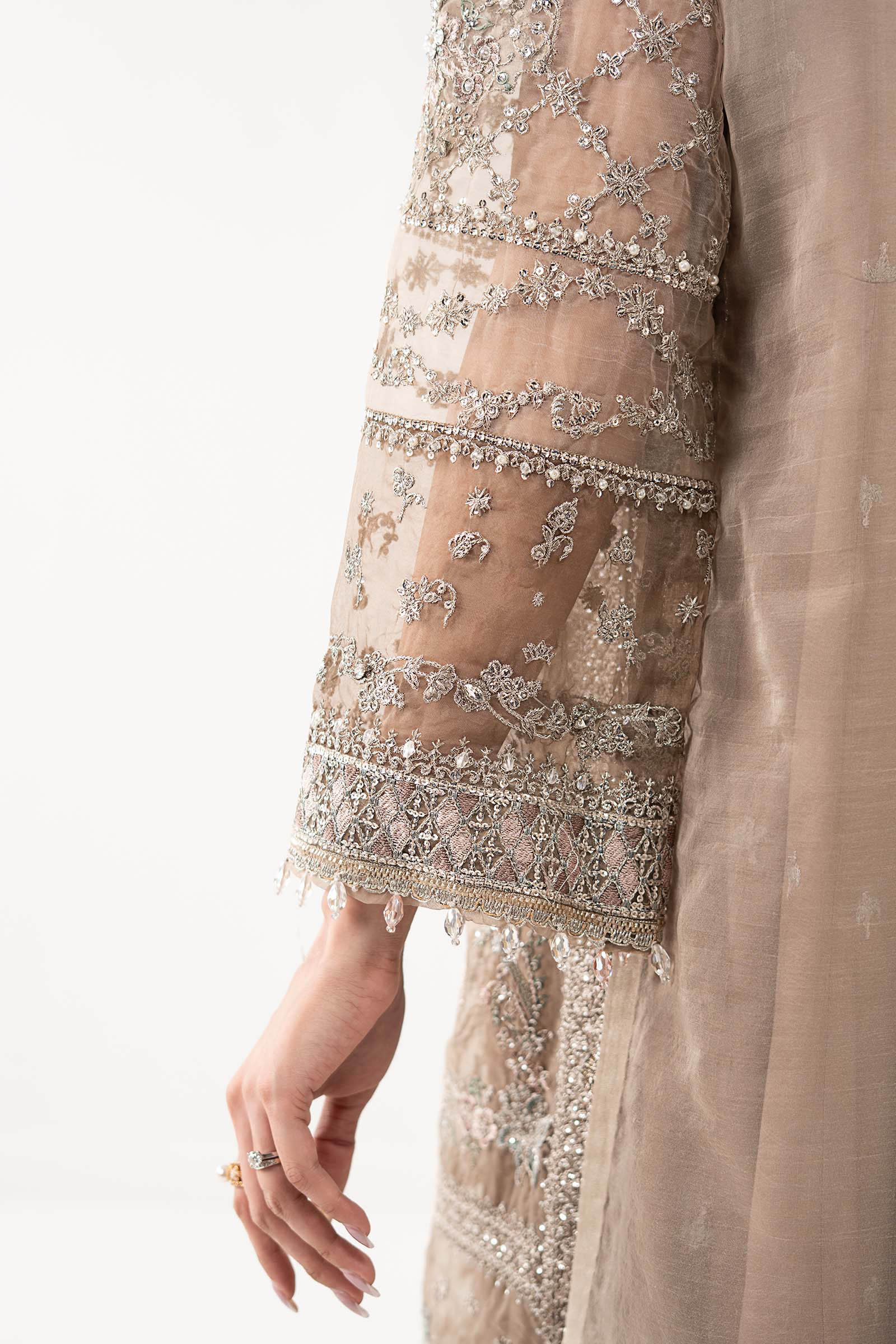 Maria B | Eid Collection 26 | 3 Piece Embroidered Organza Suit