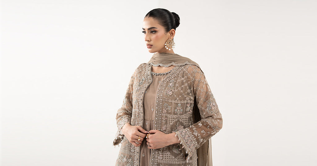 Maria B | Eid Collection 26 | 3 Piece Embroidered Organza Suit