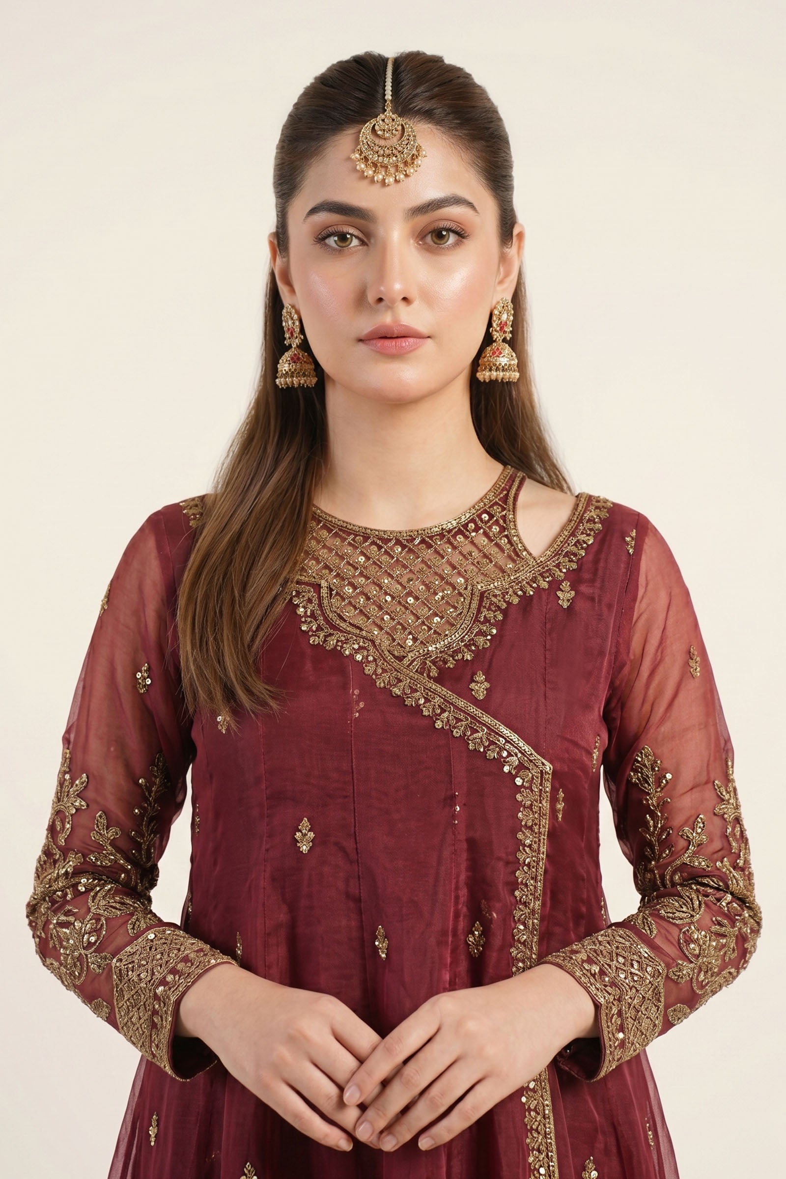 Maria B | Eid Collection 26 | 3 Piece Embroidered Organza Suit